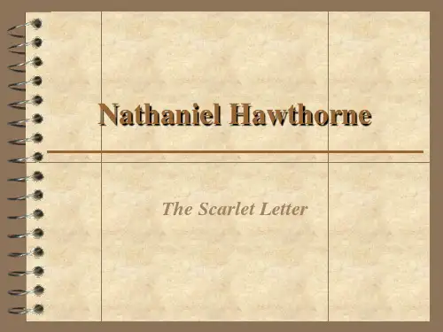 美国文学 霍桑 NEW 12 Hawthorne