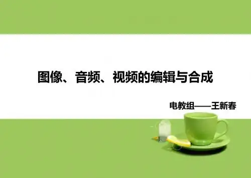 音频视频信息的采集与加工说课稿