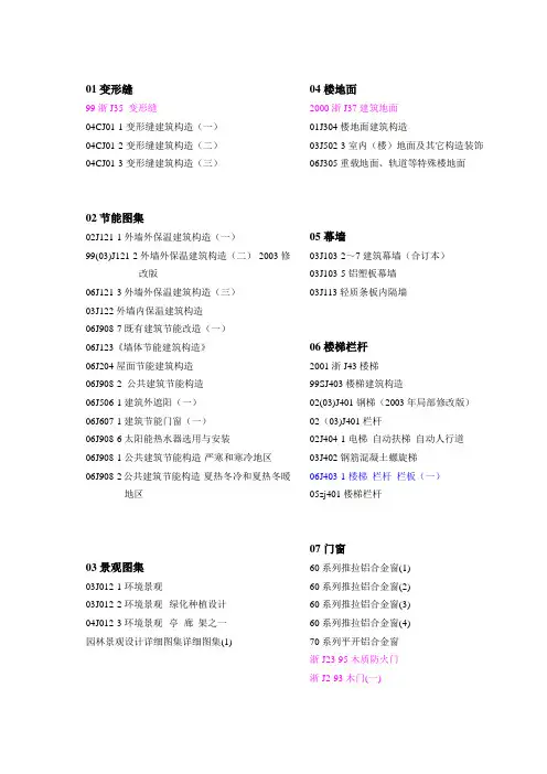 建筑施工图集大全[1]