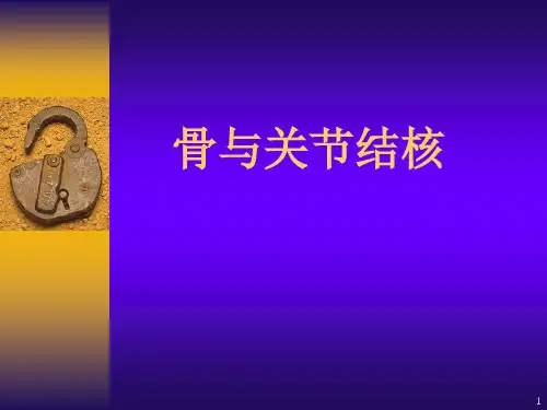 骨与关节结核ppt课件