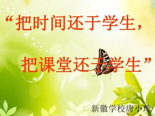小组合作学习PPT
