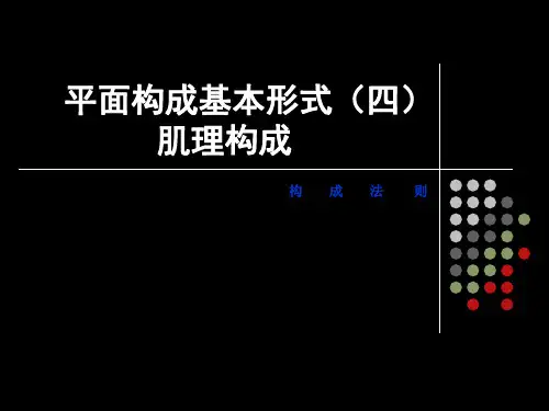 平面构成基本形式(肌理构成)18664