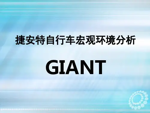 捷安特自行车介绍