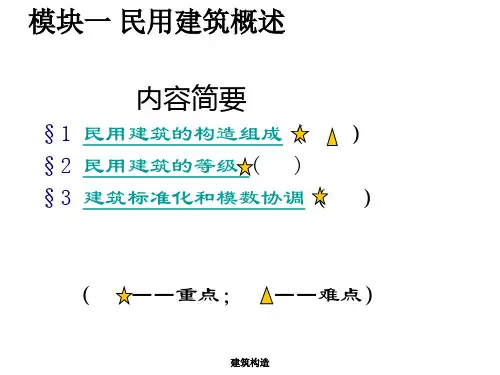 1民用建筑概述