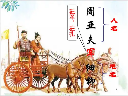 部编版教材-初中语文周亚夫军细柳实用PPT1-PPT精美课件