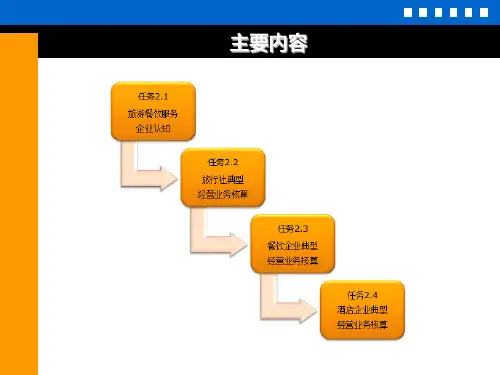 02旅游餐饮服务企业典型业务核算