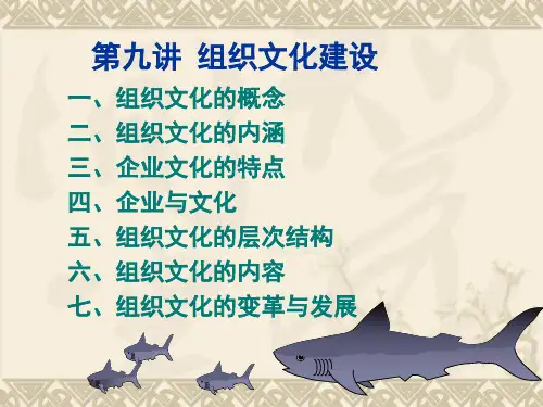 组织文化建设课件