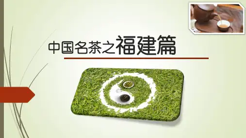 茶文化-福建茶叶