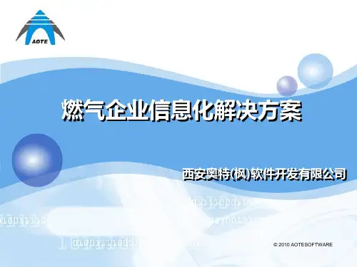 燃气公司——信息化系统解决方案