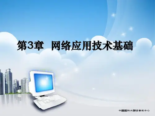 计算机经典教程第3章 网络应用技术基础课件xin