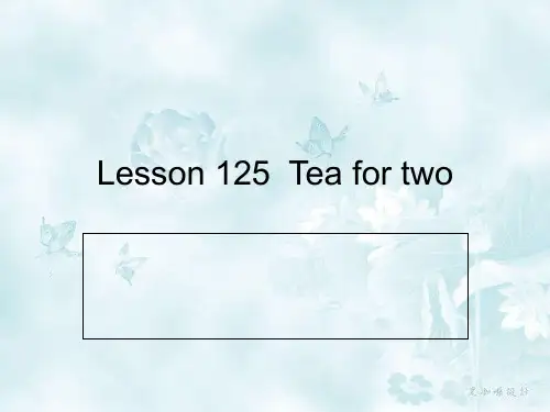 新概念英语NCE1_lesson125-126-2课件