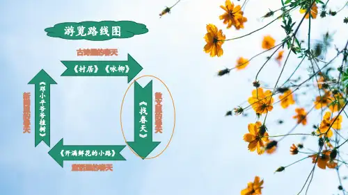 《找春天》ppt课件