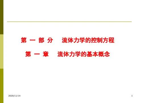 高等流体力学课件 高等流体力学(3)
