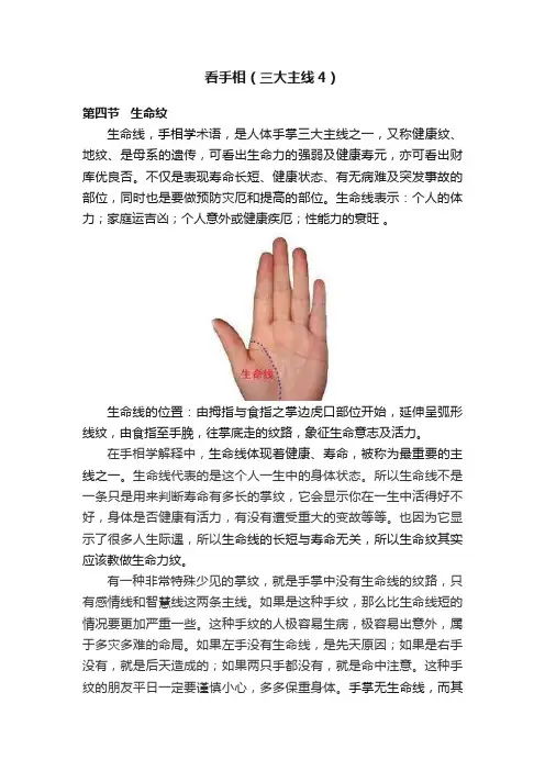 看手相（三大主线4）