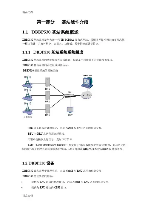 (整理)华为TD设备简介.