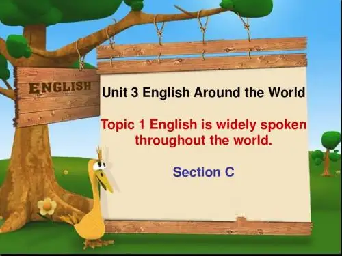 仁爱版九年级上Unit3 Topic1 Section C课件(共22张PPT)