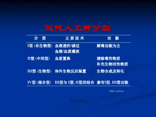 人工肝血液净化基础