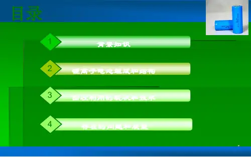 废旧锂离子电池回收利用ppt课件