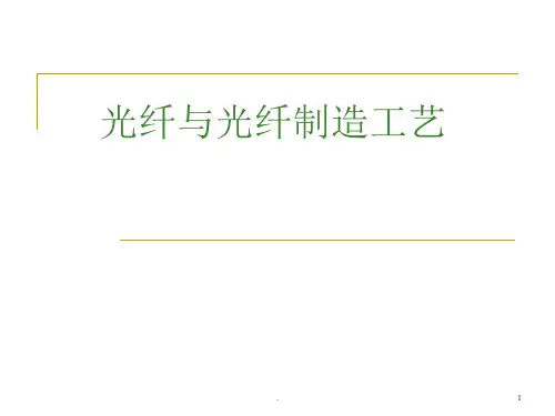 光电子技术——光纤与光纤技术简介
