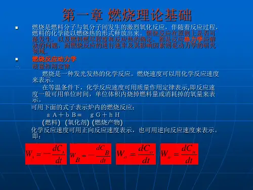 燃料与燃烧原理