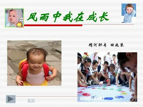《风雨中我在成长》PPT课件