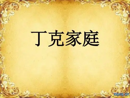 丁克家庭