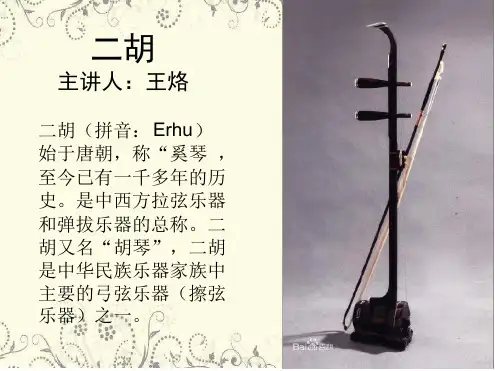 民族器乐鉴赏之二胡