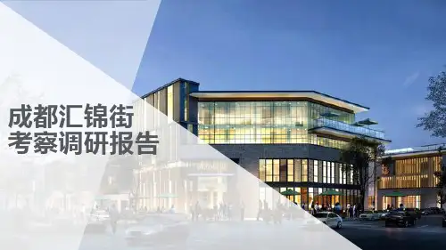 汇锦街调研