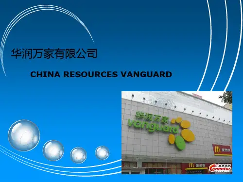 华润万家--演讲 PPT课件