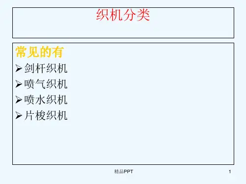 织机的工作原理 专业课件