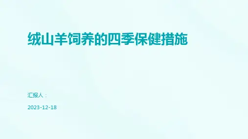 绒山羊饲养的四季保健措施