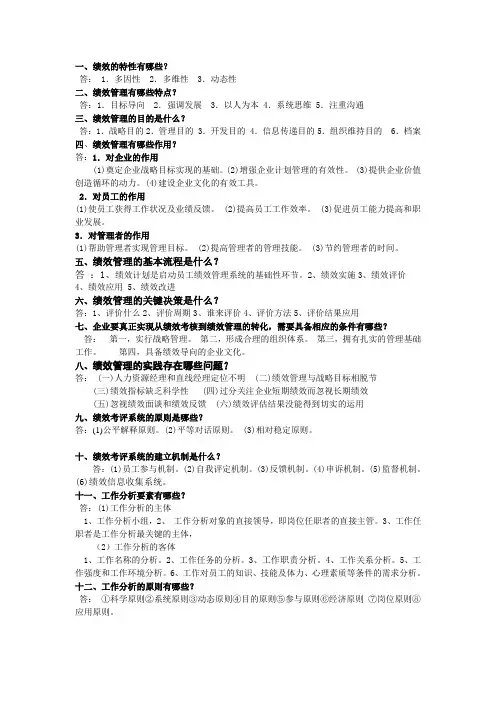 绩效管理05963