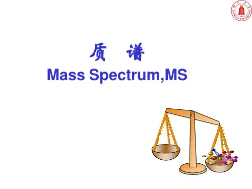 MS-1质谱-波谱分析课程