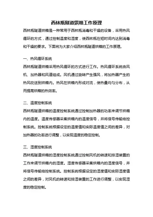 西林瓶隧道烘箱工作原理