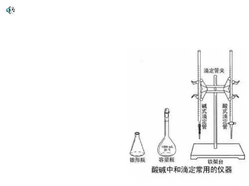 高二化学下学期第四节--酸碱中和滴定
