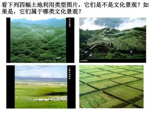 文化景观与环境PPT课件(上课用)1 人教版