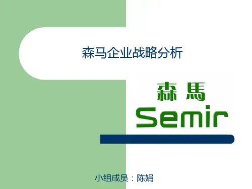 森马企业战略分析