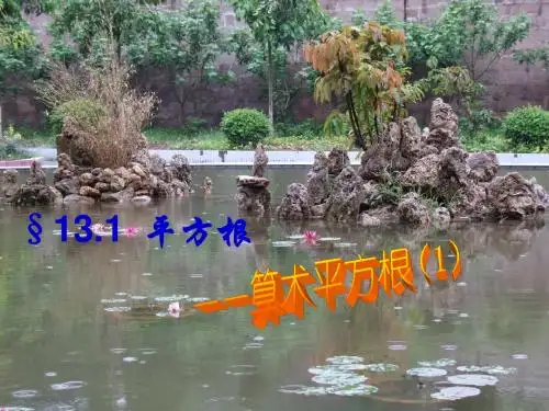 算术平方根