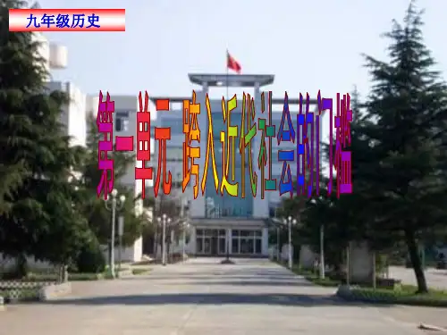 九上第4课《为民族独立而战》ppt精品