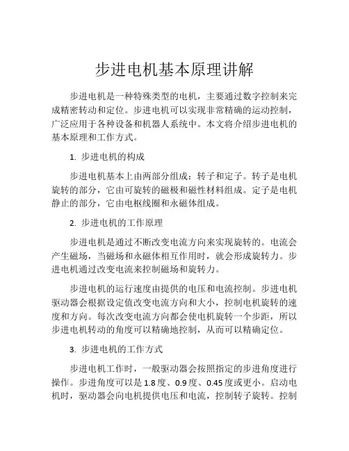 步进电机基本原理讲解