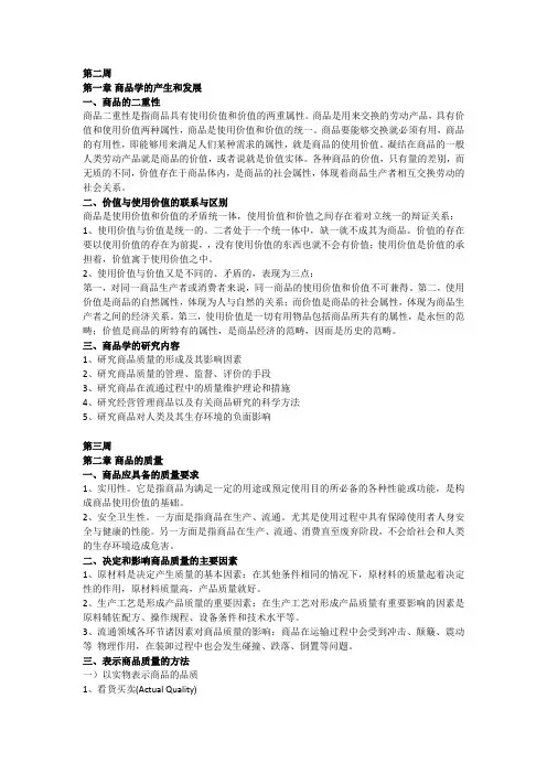 商品学