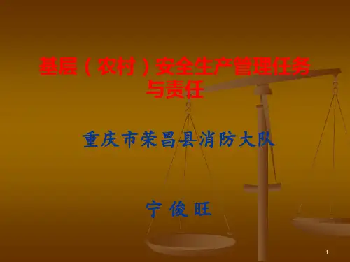 农村安全培训教材ppt课件