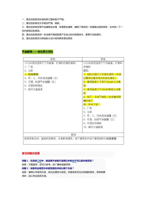 GB50016-2014《建筑设计防火规范》最新最全解读