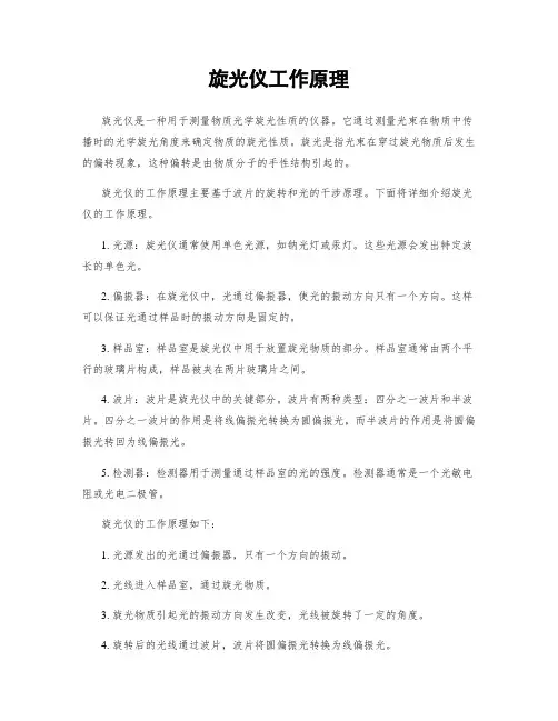 旋光仪工作原理