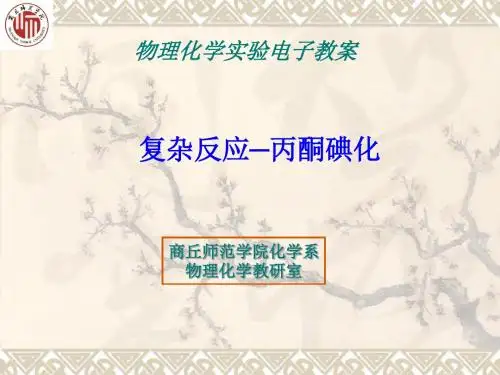 商丘师范学院化学系物理化学教研室(精)