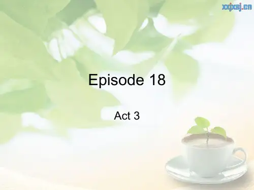 走遍美国Episode 18.Act 3 ppt