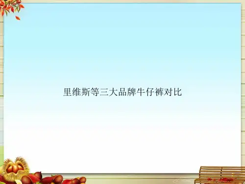 里维斯等三大品牌牛仔裤对比