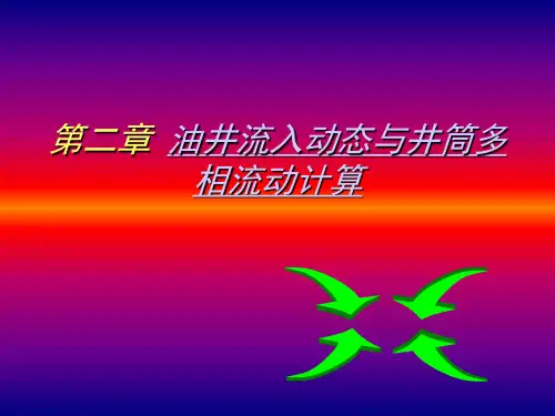 采油——油井流入动态