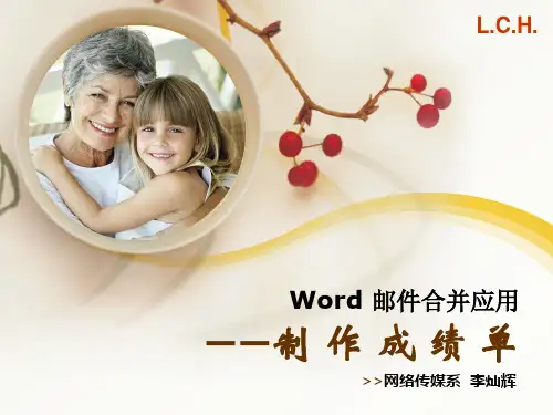 word邮件合并