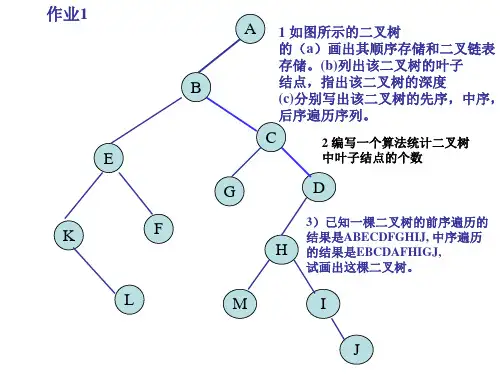 树和二叉树作业